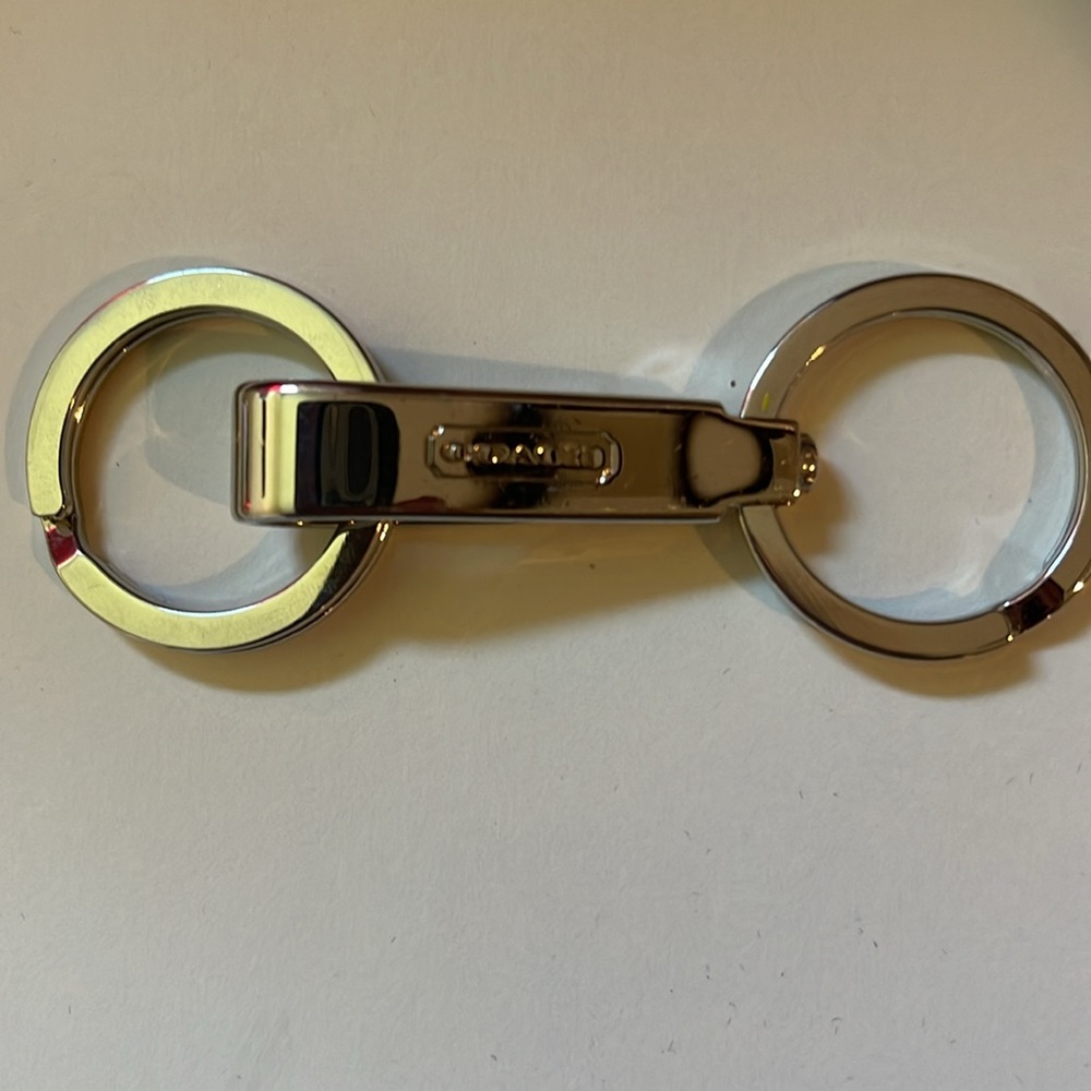 Coach Silver Keychain - Picture 3 of 3